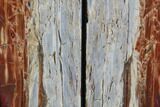 Tall, Arizona Petrified Wood Bookends - Red & Purple #87593-2